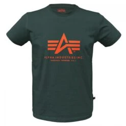 Alpha Industries Basic Alpha T-Shirt -Hiker Style Verkaufsgeschäft 100501 001 3