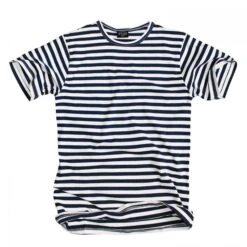 Mil-Tec Marine T-Shirt Gestreift Blau/weiss