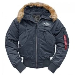 Alpha Industries CWU Hooded Fliegerjacke -Hiker Style Verkaufsgeschäft a144103 007 2