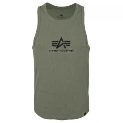 Alpha Industries Basic Logo Tank Top -Hiker Style Verkaufsgeschäft a176545 154 1