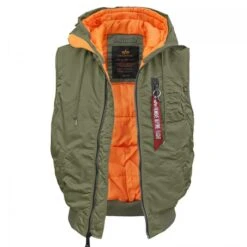 Alpha Industries Hooded MA-1 Vest