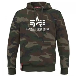 Alpha Industries Basic Hoody Kapuzen Pullover -Hiker Style Verkaufsgeschäft a178312 408