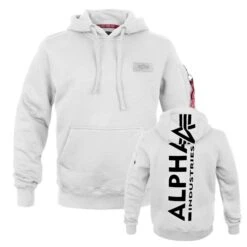 Alpha Industries Back Print Hoody -Hiker Style Verkaufsgeschäft a178318 009 2023