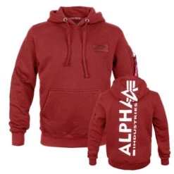 Alpha Industries Back Print Hoody -Hiker Style Verkaufsgeschäft a178318 328 2023