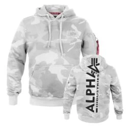 Alpha Industries Back Print Hoody -Hiker Style Verkaufsgeschäft a178318 385 2023