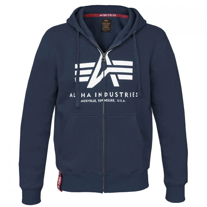 Alpha Industries Basic Zip Hoody Kapuzen Jacke (Sale) 10 Alpha Industries Basic Zip Hoody Kapuzen Jacke (Sale) – Bild 8