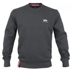 Alpha Industries Basic Sweater Small Logo -Hiker Style Verkaufsgeschäft a188307 136 3