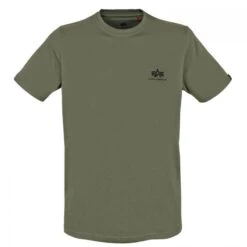 Alpha Industries Basic Alpha T-Shirt Small Logo -Hiker Style Verkaufsgeschäft a188505 011 2