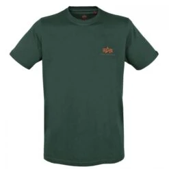 Alpha Industries Basic Alpha T-Shirt Small Logo -Hiker Style Verkaufsgeschäft a188505 353