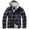 Brandit Hooded Lumberjacket Mit Teddyfutter