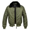 Brandit MA-2 Jacke Mit Fellkragen -Hiker Style Verkaufsgeschäft b3175 001