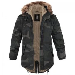 Fishtail Winterparka Mit Futter 16 Fishtail Winterparka Mit Futter -Hiker Style Verkaufsgeschäft bw9516 004