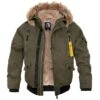 Aircraft Bomberjacke Mit Teddyfutter -Hiker Style Verkaufsgeschäft bw9704 001