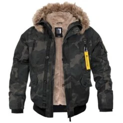 Aircraft Bomberjacke Mit Teddyfutter -Hiker Style Verkaufsgeschäft bw9704 004