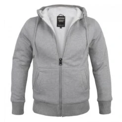 Hooded Sweatjacke Mit Teddyfutter